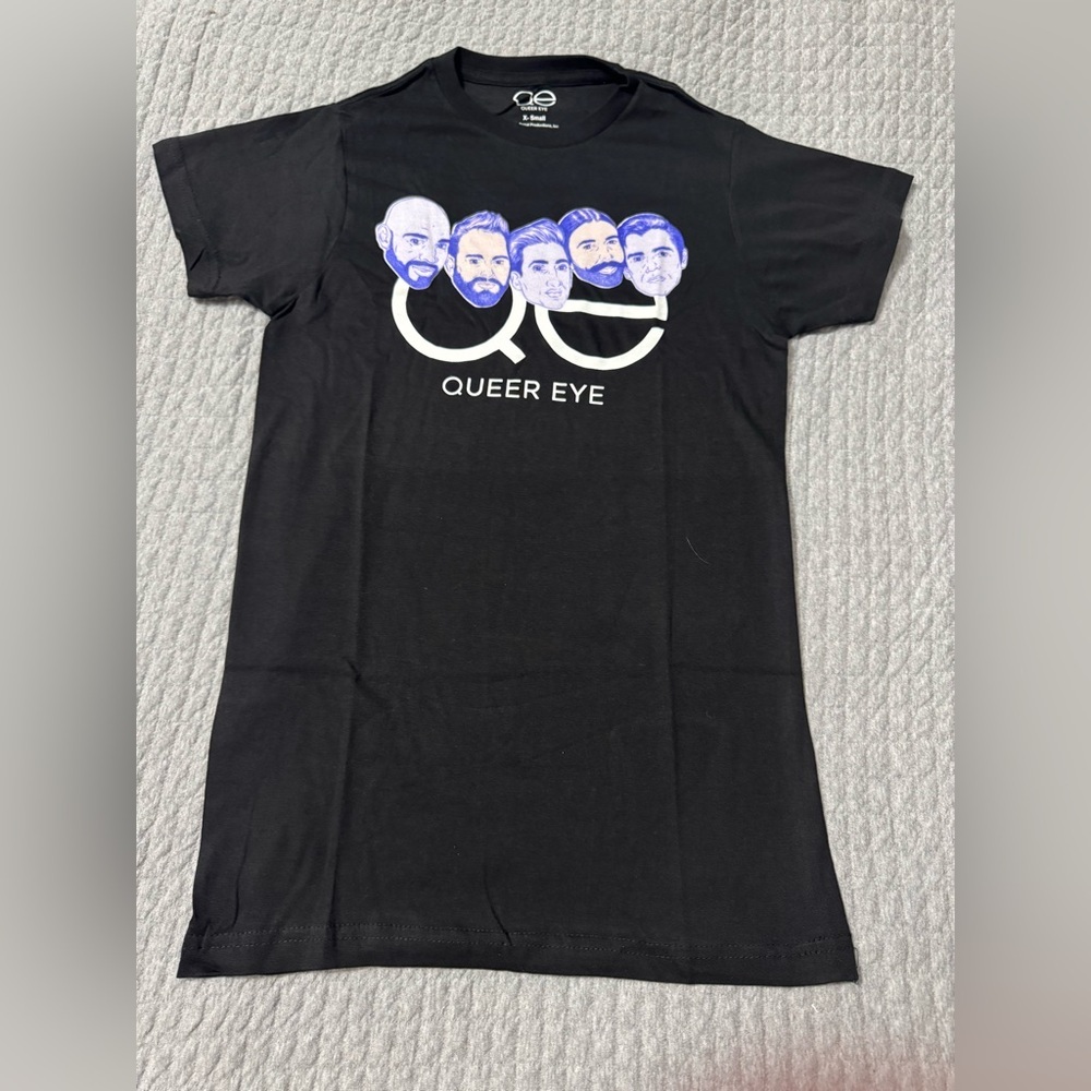 Queer Eye Five Cast Member Black Graphic Tee - Picture 2 of 5